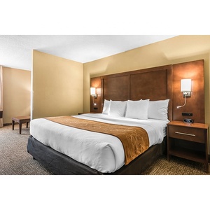Factory Sell Comfort Inn Wholesale Hotel Guest Room Bedroom Furniture Package
