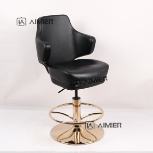 Factory Sale Vip Club Chairs Adjustable Slot Machine Poker Table Chairs Swivel Synthetic Leather Casino Chairs