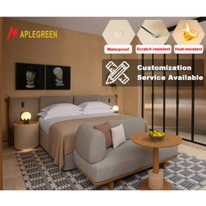 Modern Luxury Solid Wood Eco-Friendly Hotel Bedroom Furniture Set For 5 Star Hospitality Projects Custom FF&E Solution