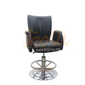 K1069 Casino Chair Bar Chair With Armrest Footrest Adjustable Lift Club Furniture Metal Gaming Stool Slot Poker VIP Chair